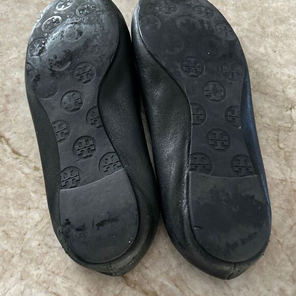 TORY BURCH Black Ballet Flats - Picture 4 of 5